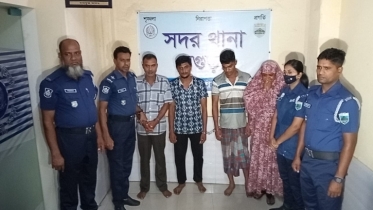 বগুড়ায় চুরি হওয়া মালামাল উদ্ধার, নারীসহ গ্রেফতার ৪